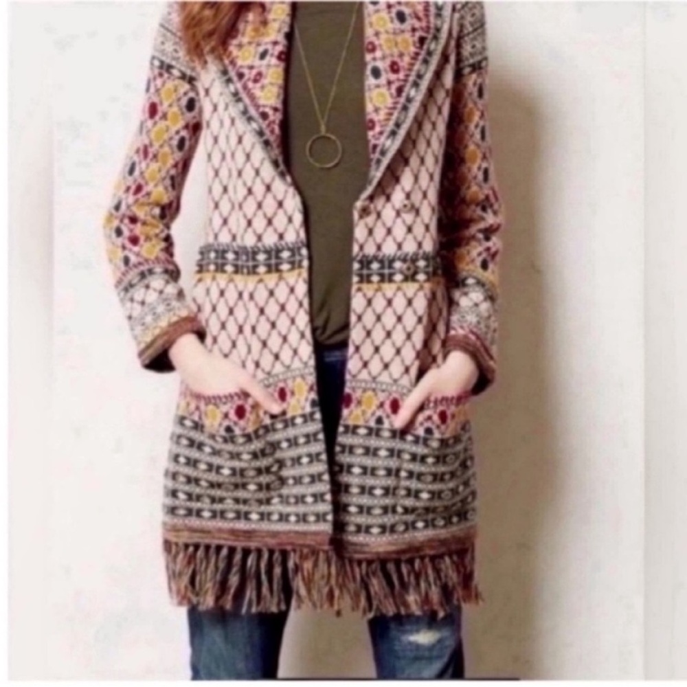 Angel Of The North Multicolor Knit Cardigan